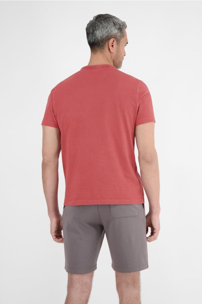 T SHIRT MET BORSTZAK 2543036 331 EARTH RED